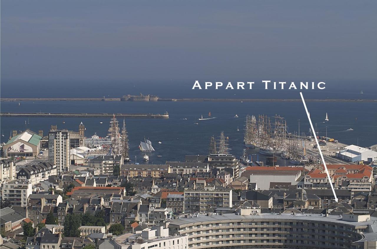 Appart Titanic Cherbourg Centre Port Exterior foto